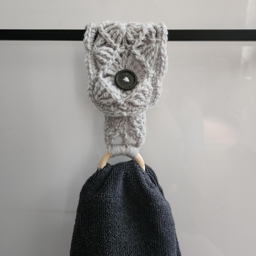 🫧Crochet Towel Hanger🫧